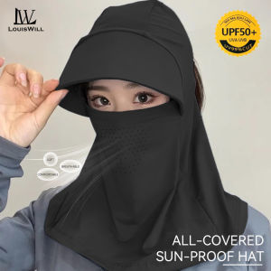 LouisWill Outdoor Sun Proof Hat Summer Riding Cap Hiking Cap Quick-drying Comfortable Hat Breathable Cap Womens Sun Protection Cap Summer UPF 50+ Hat Mountain Climbing Sun Hat