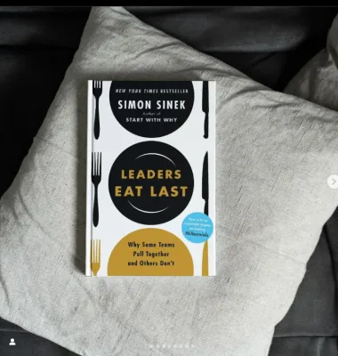 Monstermarketing Leaders Eat Last by Simon Sinek Book