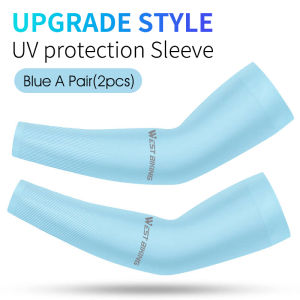 WEST BIKING Breathable Quick-dry Bike Cycling Arm Warmers Bicycle Arm Covers UV Protection Mens Arm Warmers Sleeves