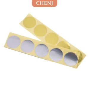 [COD] CHENJ 100pcs 45mm สติ๊กเกอร์หมายเหตุ scrapbooking ของขวัญแพคเกจปิดผนึก DIY Pack embisser