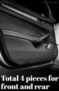 Kail For 2024-2025 BYD Chazor DM-i King DM-iSeal 5 DM-i Car Door Anti-Kick Pad Car Interior Supplies Special Modified 9Q4T2