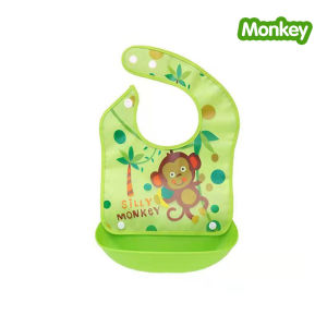 BEVAVAR Celemek makan bayi slaber EVA anak bibs kartun/baby bib