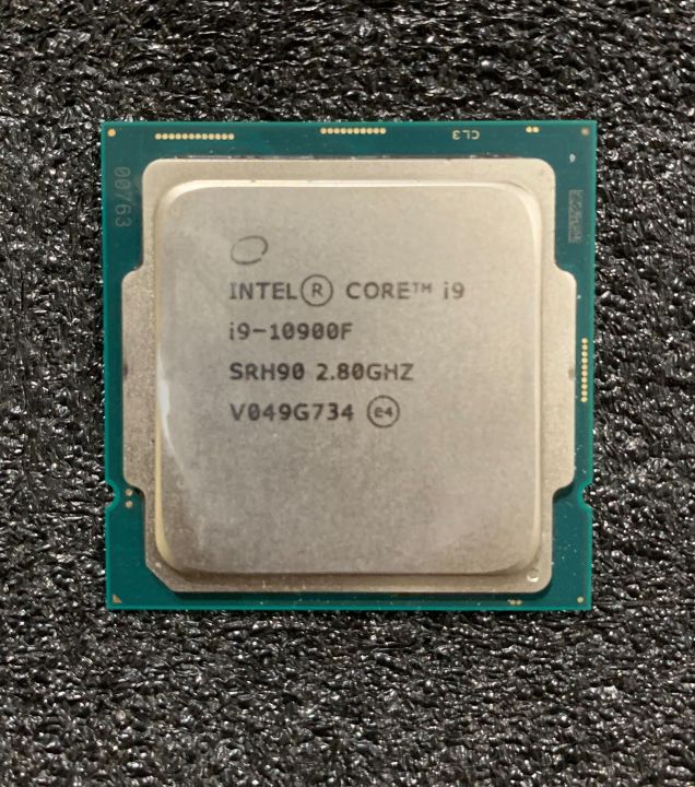 CPU (ซีพียู) 1200 INTEL CORE I9-10900F 2.8 GHz มือสอง มีแต่ตัว CPU ...