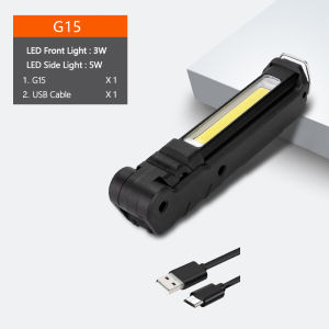 SUPERFIRE Maintenance Work Light Strong Light Fashlight Super Bright Lighting Auto Repair Multi-function Light Charging Car Inspection G15-S