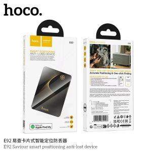 HOCO E92 Tag การ์ดระบุตำแหน่ง อุปกรณ์ติดตาม GPS อุปกรณ์ระบุตำแหน่งสิ่งของ กันน้ำได้ ติดตั้งง่าย