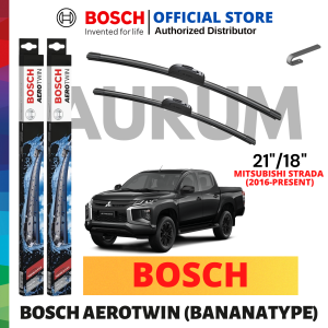 Bosch Aerotwin Wiper Blade set for Mitsubishi Strada 2016-Present 2pcs