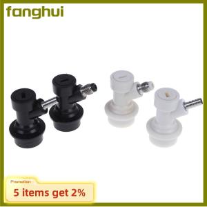 fanghui 1*Gas/Liquid Ball Lock Corny Beer Keg Disconnects For Cornelius Style Home Brew