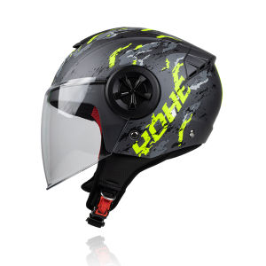 MŨ BẢO HIỂM YOHE 851 - MÀU ĐEN - VÀNG