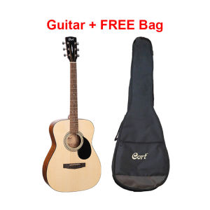 CORT (AF-510  510E) 40 Inch Spruce Top  Mahogany Side & Back Acoustic Guitar (FREE Guitar Bag) Gitar Akustik FREE Beg