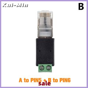 Kui-Min RJ45 to RS485 Converter RJ45 Terminal Adapter RJ45 to RS485 Adapter Head to Terminal