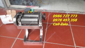 Máy cắt bì heo bằng điện không cần lạng tại Bình Dương