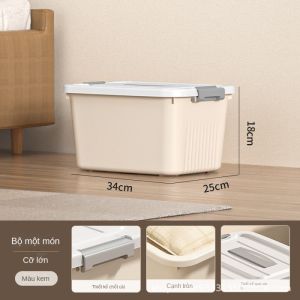 Hộp đựng dung tích lớn Kích thước lớn Bảo quản rất tiện lợi Sắp xếp quần áo gia đình