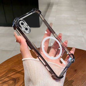 [ Shockproof ]Case For iPhone X XS XS MAX Phone Case 2025 New Magnetic design aesthetic Case SZ15