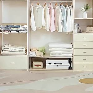 Dung tích lớn Quilt túi lưu trữ không quần áo dệt kim tổ chức với dây kéo chống ẩm chống bụi di chuyển túi đóng gói
