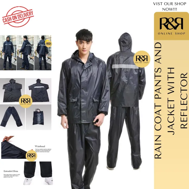 Mens rain coat and pants best sale