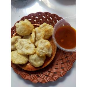 cireng crispy isi 10 bumbu rujak enak free sambel rujak