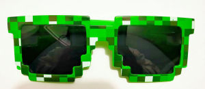 Kính Thuglife 6 Chấm MINECRAFT - Thug Life Nhiều Màu Sắc