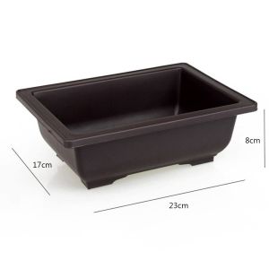 SAVVYSHELF Garden Square Planter Balcony Plant Bowl Succulent Basin Bonsai Flower Pot