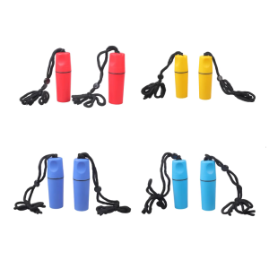 กล่องกันน้ำแบบลอยน้ำได้2X ใส่สิ่งของจำเป็นสำหรับกีฬาทางน้ำภาชนะพกพาขนาดกะทัดรัดสำหรับกระเป๋าเก็บกุญแจโทรศัพท์