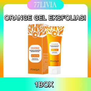 Exfoliating Gel 100GFacial Exfoliating Cleanser / Exfoliating Whitening Gel / gel pengelupasan kulit wajah/ Facial Body Scrub / Blackhead Removal Cleansing & Moisturizing Gel / Whitening Gel  / Facial Care Whitening Lazy Cream