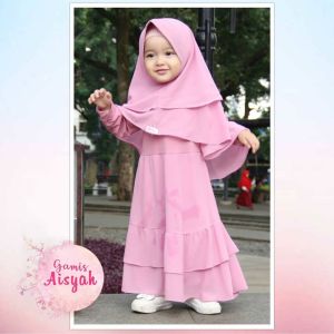 Gamis & Jilbab Aisyah Almahyra: Busana Muslim Wanita & Anak Balita