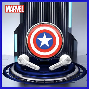 Tai nghe bluetooth không dây Gaming Marvel vỏ nhôm nguyên khối âm thanh Hifi sống động pin trâu - chống nước IPX5 Tai nghe nhét tai Disney