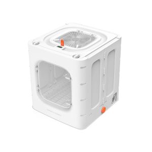 62L 2000W Pet Cat Grooming Drying Box Household Dog Dryer Animal Hair Bathing Blower Machine Blow Dryers Folding Storage Intelligent Pet Water Blower Large Dog High-power Hair Dryer Bath Blowing Cat Dog Grooming Force Dryer Electrica 2000w Low Noise