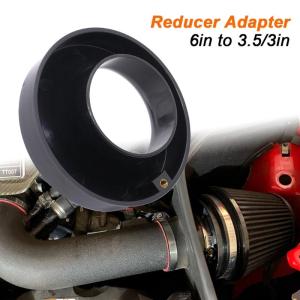 Air Intake Adapter 76mm/89mm Reducer Fit for Enhancing Engine Airflows Efficiency Plastic Construction Easy Installation