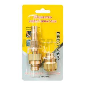 Universal Adjustable High Pressure Garden Hose Nozzle For Pouring Wash A Car Etc.