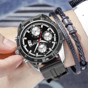 [FLEXI COMBO] Jam Tangan Pria Asli Tahan Air Premium Original New Model Fashion Import Kalender Aktif Luminious Bercahaya Aksesoris Arloji Watches Men Rubber Silikon Jam Tangan Cowok Bergaya Keren Kekinian Jam Tangan Berenang Termurah Sangcakra -JBP-02