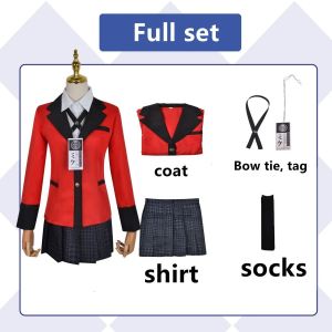 Anime Kakegurui Compulsive Gambler Jabami Yumeko Cosplay Costume Fit For Women And Kid Halloween Costume Cosplay Show