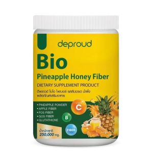 DEPROUD BIO FIBER ดีพราวด์ ไบโอ ไฟเบอร์ รสสัปปะรดน้ำผึ้ง