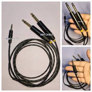 สายแจ็ค3.5+2P.PhoneสายAUX3.5ออก2โฟนโมโนR/Lสายคานาเร่ขนาดสาย3.2มม(CANARE MADE IN JAPAN)ยาว1ม./1.5ม./2ม./3ม./5ม./10ม./15ม./25ม./30ม.