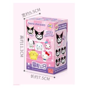 Sanrio Official License Genuine Swap Face 4 Emotion Blind Box Figure B963