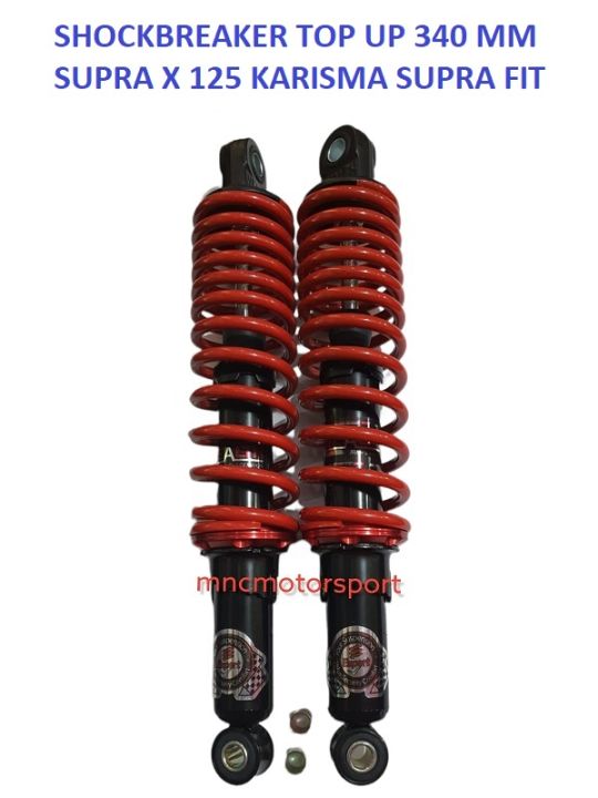 SHOCK SHOK BREAKER WEALTH 340 MM MERAH SUPRA X 125 KARISMA MODEL