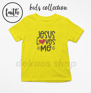 KAOS JESUS / KAOS ROHANI ANAK / BAJU ROHANI ANAK / KAOS BAJU ANAK / KAOS SALIB ANAK / ATASAN ROHANI ANAK / DEKAOS 525KID