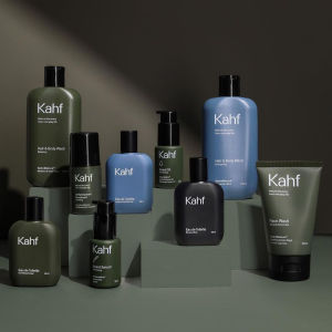 Paket Kahf Essential Mens Skin Care (5pcs) - Paket Lengkap Perawatan Kulit Pria (Oil and Acne Care/Skin Energizing and Brightening Face Wash Body Wash Antiperspirant Deodorant Sunscreen Moisturizer)
