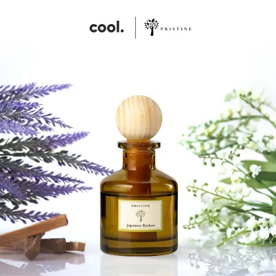 Pristine Ball Diffuser | Japanese Ryokan | Hotel | Essential Oil | 50ml | Wardrobe Fragrance | Scent Freshener for Wardrobe