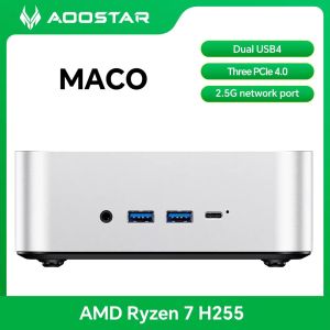 AOOSTAR MACO AMD R7 H255 LPDDR5 NVME Pcie 4.0 MiNi PC
