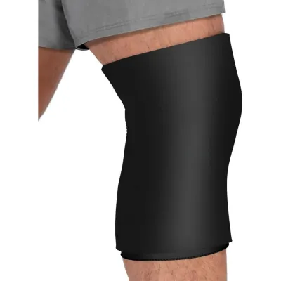Knee Ice Pack Wrap Compression Sleeve for Injuries Reusable Gel Cold Packs Brace for Elbow Ankle & Calf - Flexible Cold Wrap Recovery for Meniscus ACL MCL Pain Relief