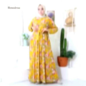 NIRDA Homedress gamis ceruty rumahan