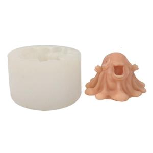 3D Ghosts khuôn mẫu Khuôn Silicone Halloween khuôn đúc có mùi thơm cho trang trí Halloween