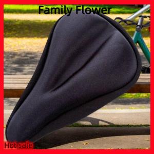 Family Flower Flash Sale 1 Piece Sponge Foam Comfortable Saddles Mat Bicycle Soft 3D Padded MTB Bike Saddle Seat Cover Cushion Bicycle Seat Protective Cover