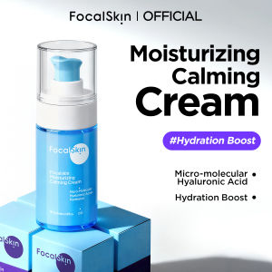 [NEW LAUNCH] FOCALSKIN Moisturizing Calming Cream 35g Micro-molecular Hyaluronic Acid Melembapkan Menghidrasi Mengontrol Menyeimbangkan Minyak Wajah Panthenol B5