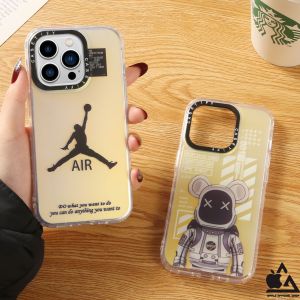 PREMIUM SOFT CASETIFY BUNGLON JORDAN STARBUCKS iPhone 11 PRO MAX 12 PRO MAX 7 8 7+ 8+ XR XS MAX SE 2 SE 3 MOTIF NASA OFF WHITE EFEK Softcase Soft Case Silikon Silicone Jelly Hardcase