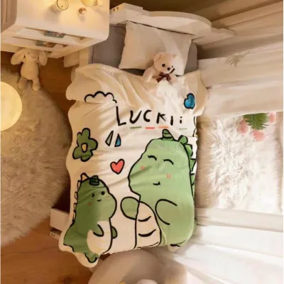 Chăn trẻ em mền cho bé lông cừu siều mềm mượt dùng 4 mùa đa năng