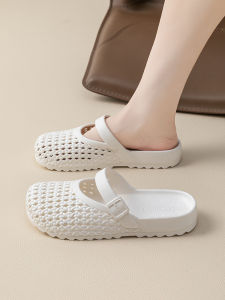 [Free Shipping] New Summer Clog Sandals for Women Non-Slip Cute Casual Suitable for Home and Outdoor Wear Soft Sole Breathable Bathroom Slippers