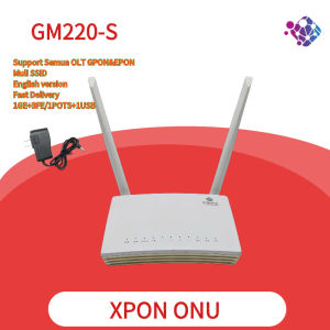 Used GM220-S XPON Supports EPON GPON English Version(Contains Adaptor)