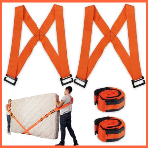 Nylon Shoulder Lifting / Dolly Moving Strap / Shoulder Lifting Dolly Moving Strap Untuk Membawa Kargo /Angkat Barang Pindahan Furniture