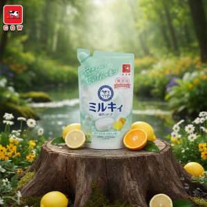 Sữa tắm tạo bọt dịu nhẹ COW dưỡng ẩm mềm mịn từ sữa bò Milky Body Soap Nhật Bản 500ml